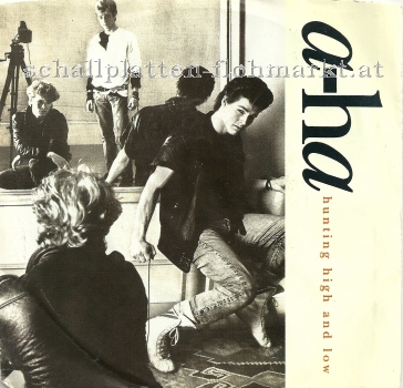 a-ha Hunting high and low (1985) Promotion Single not for Sale Whitelabel