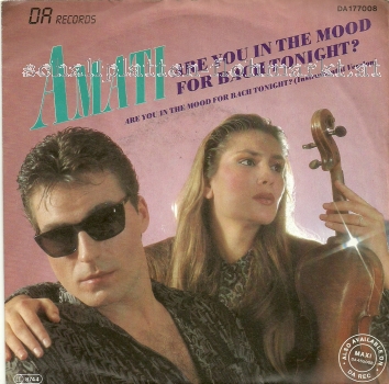 Amati - Are you in the mood for Bach tonight - Front