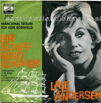 Lale Andersen - Ein Schiff wird kommen (1960)