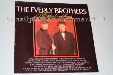 LP Everly Brothers - 20 Golden Love Songs F