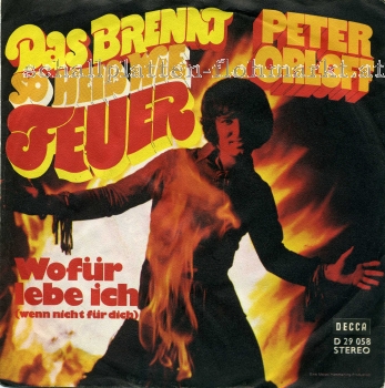 Peter Orloff - Das brennt so hei wie Feuer (1970) Wofr lebe ich